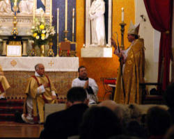 Image of (Archbishop John Hepworth of the Traditional Anglican Communion) 'Pilgrimage must have a goal.  Our goal was the healing of catholic disunity, that Anglicans had sought and then abandoned.'
