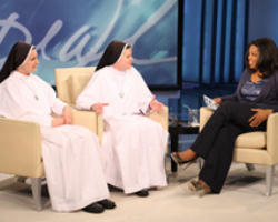 Image of The laughing, bright, fresh faced sisters proceeded to preach a full Catholic sermon simply by sharing their home and way of life.