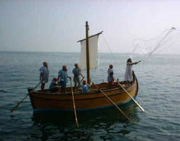 Image of There is no “plan B” through which He will save this world. He established One Church through which to continue His work until His return. She has undergone similar purifications and reforms many times throughout her missionary journey for over two thousand years. Her hull may be battered but she is still the Ark of Salvation. The Church is the Boat, as symbolized so beautifully in our Gospel text on this 5th Sunday of ordinary Time. 