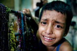 Image of A child slave working in Bangladesh. 