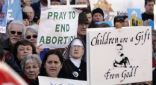 Image of Pro-life demonstrators are forming the backbone of a new, modern civil rights movement. 