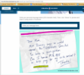 Image of A screencap of the offensive note.
