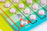 Image of Birth control pills are often colorfully packaged to look like candy. 
