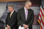 Image of Schumer and Graham have signaled they are ready to work together on immigration reform. 