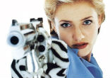 Image of Cameron Diaz with her pistol