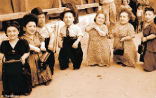 Image of The Ovitz family in this image. The family was subjected to extreme cruelty at the hands of Josef Mengele. 