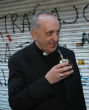 Image of The man who would be pope enjoys a traditional beverage in Buenos Aries. As cardinal, he commonly walked and rode public transportation while visiting area slums. 