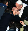 Image of Pope Francis is already famous for his personal dedication to the sick and poor.