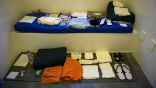Image of This is the standard issue for Gitmo inmates. Personal items, such as Korans are not pictured here. It costs taxpayers at least $900k per year, to provide this to suspected terrorists.