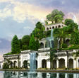 Image of The Hanging Gardens are one of the seven wonders of the ancient world.