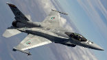 Image of A 1970s-era fighter, the F-16 as a multi-role platform is nearly obsolete in U.S. service, but still forms the backbone of the air forces of many countries. 