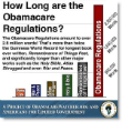 Image of Obamacare's regulations are longer than any other written work in existence. 