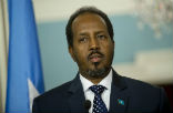 Image of Somali President Hassan Sheikh Mohamud.