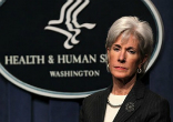 Image of Kathleen Sebelius says she's Catholic, which makes it painful to see her support an inherently anti-Catholic law. 