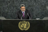 Image of Prime Minister Ralph Gonsalves, of Saint Vincent and the Grenadines, said before the UN General Assembly, that European nations must pay for slavery.