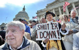 Image of Some citizens have actually rallied for a shutdown as a way to reduce rampant government spending. 