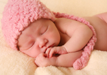 Image of This baby's mother said yes to life.