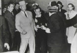 Image of Jack Ruby shooting Lee Harvey Oswald on Nov. 24, 1963. 