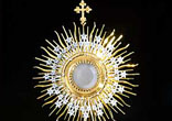 Image of To spend an hour in Adoration with Him in silence helps me to hear His whisper of love and peace.
