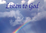 Image of God speaks to us, we just have to Listen.