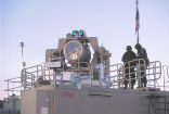 Image of A different laser, the THEL has already been evaluated by the military. Weaponized lasers will likely come into regular use within the next decade. 