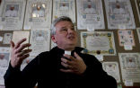 Image of Archbishop Krajewski, the Vatican Almoner. The post dates back at least to medieval times. 