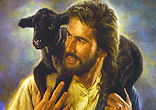 Image of Jesus carries us even when we stray.