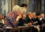 Image of Praying during Mass.