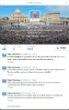 Image of Pope Francis' Latin Twitter is rapidly catching on with young followers.