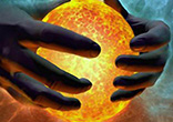 Image of Genesis 1:1 -  In the beginning God created the heavens and the earth.