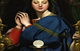 Image of In Eucharistic Adoration, we are privileged not just to contemplate Christ in the tabernacle, but to have Christ physically present before us.