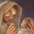 Image of Saint Joseph's love for Jesus is worth of commemoration. 