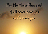 Image of I look forward to my quiet prayer time when I can be alone and quiet with Him. 