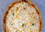 Image of Yummy tomato pie is sure to please the whole family.