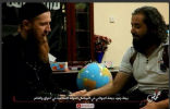 Image of Leaders of the formerly rival factions seal their alliance with a handshake. 