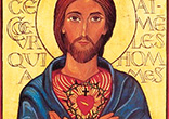 Image of ....Only the Heart of Christ who knows the depths of his Father's love could reveal to us the abyss of his mercy in so simple and beautiful a way ----From the Catechism. P:1439
