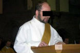 Image of Ivo Poppe serving as a deacon in this photo. He is accused of murdering at least 40 people and keeping a diary about it. 