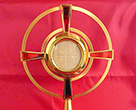 Image of The Eucharist is: Jesus truly present - Body, Blood, Soul, and Divinity!