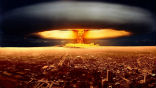 Image of Nuclear weapons still threaten the world.
