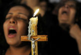 Image of Christians in Iraq are subject to intense persecution and hardship. They remain at risk and in need of emergency aid. 
