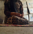 Image of The anonymous 15-year-old girl sat for an interview with the AP. 