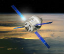 Image of The Orion capsule is expected to fly astronauts back to the moon someday. 
