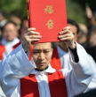 Image of Christians are increasingly coming out into the open in China as their faith spreads across the country at a record rate. 