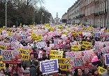 Image of The hundreds of thousands who gatherred in Washington, DC were virtually ignored by the mainstream media because they gave a voice to children in the womb intentionally killed by procured abortion