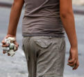 Image of Stones used in an execution are not to be too large or too small. They must be the right size to cause painful injury and eventually death, but not immediately. Suffering is part of the punishment and deterrent. 