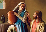 Image of Jesus led Martha to stop the constant busy work and just be with Him.