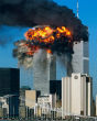Image of September 11, 2001 attack on the World Trade Center in New York City, New York.