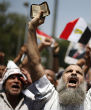 Image of Muslim Brotherhood rally celebrating Islam in Egypt.