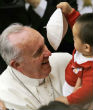 Image of Catholics awaits for Pope Francis possible speech about the recently legalized same sex marriage law in the US.