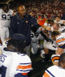 Image of Football team in Auburn, Alabama are under the spotlight of atheist groups.